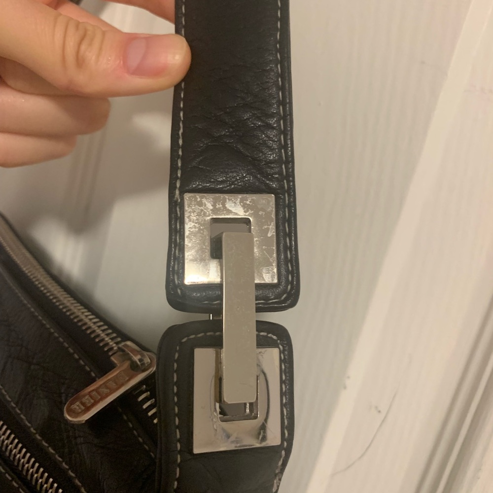 black danier genuine leather bag - Picture 5 of 7